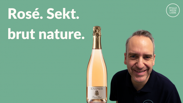 Knipser Pinot Rosé brut nature